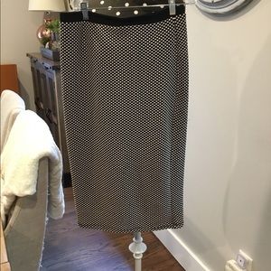 Polka dot skirt